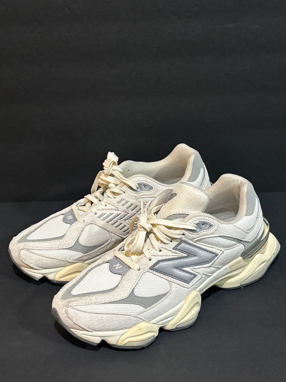 New Balance 9060 Sea Salt White U9060ECA Sneakers Men’s 9.5 Women’s 11